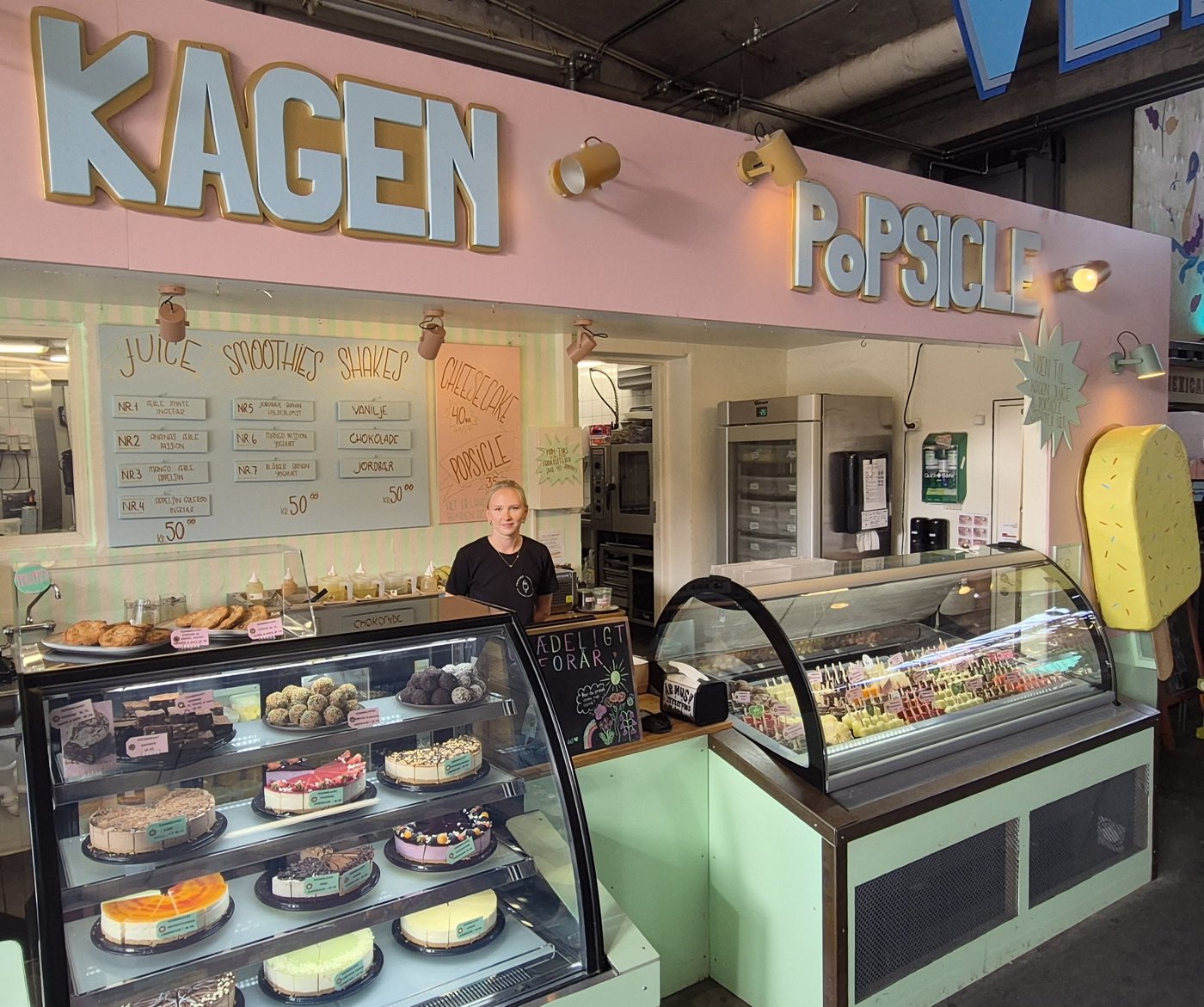 Kagen & Popsicle-standen i Aarhus Street Food